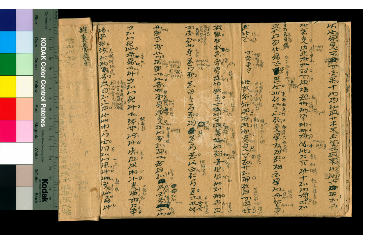 彝族文書及註解