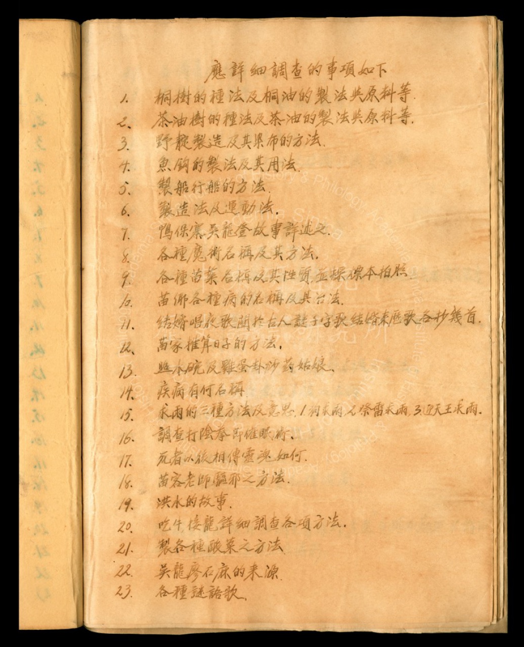 湘西苗民資料