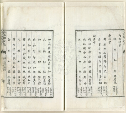 光緒十一年浙江鄉試錄