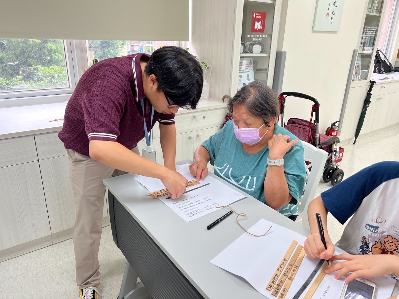 邊聊漢簡、編寫木簡 - 歷史文物陳列館X臺北市立聯合醫院