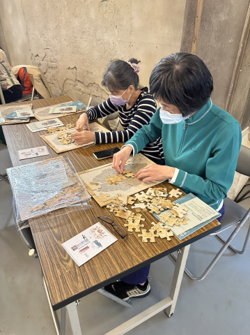 「綴合甲骨、解密遠古」拼圖體驗工作坊 - 臺北聯醫111年失智月活動