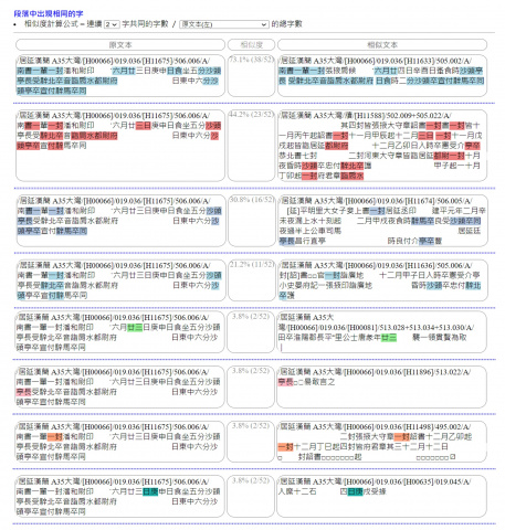 七、數位人文工具協助簡冊復原應用實例