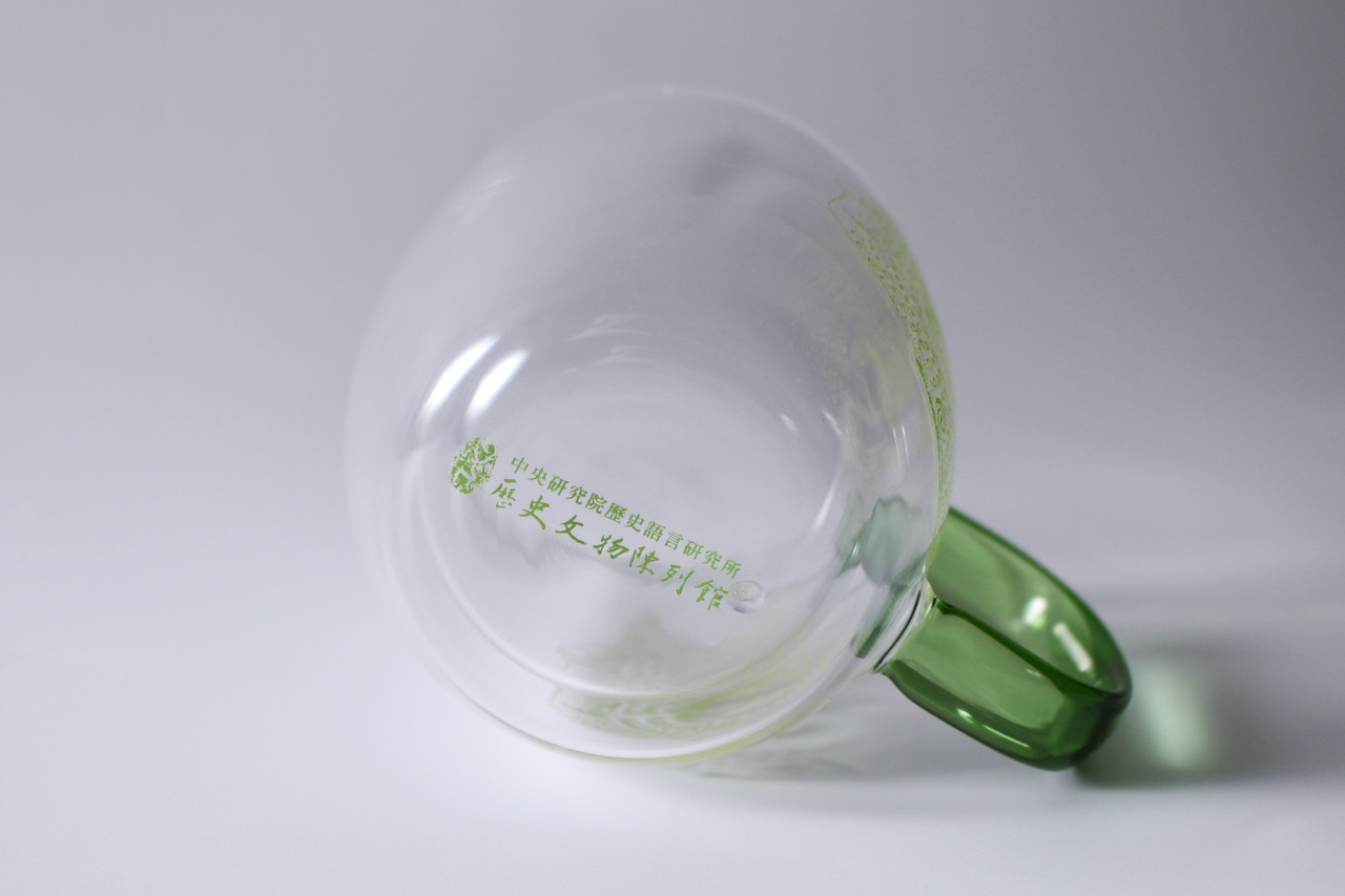 貓頭鷹紋飾雙層玻璃杯
