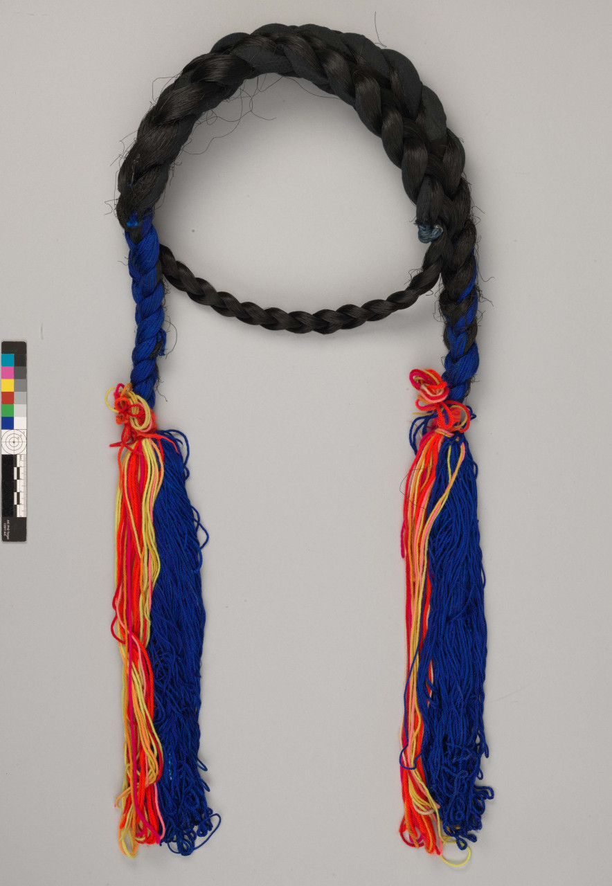 Qiang Headscarf and Faux Braids