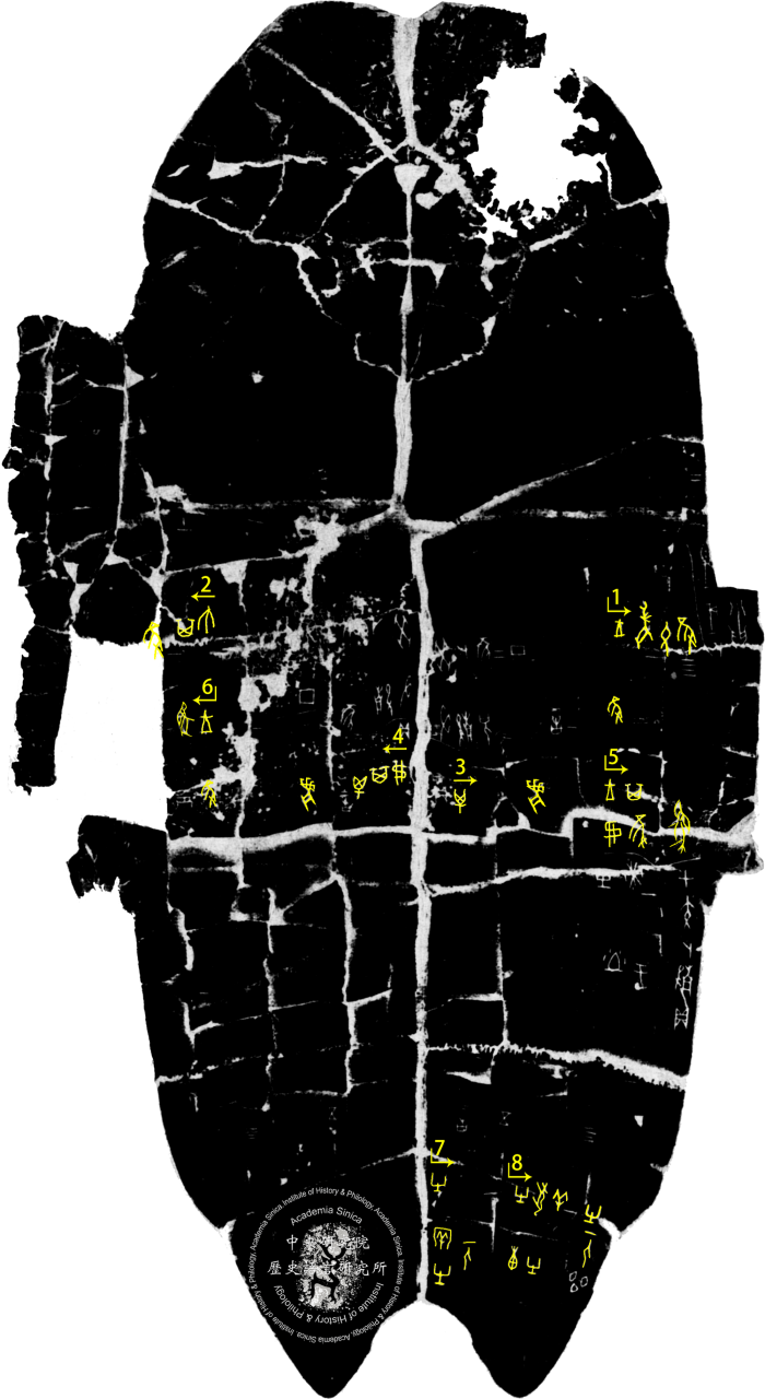 Inscribed Plastron Ping 0086