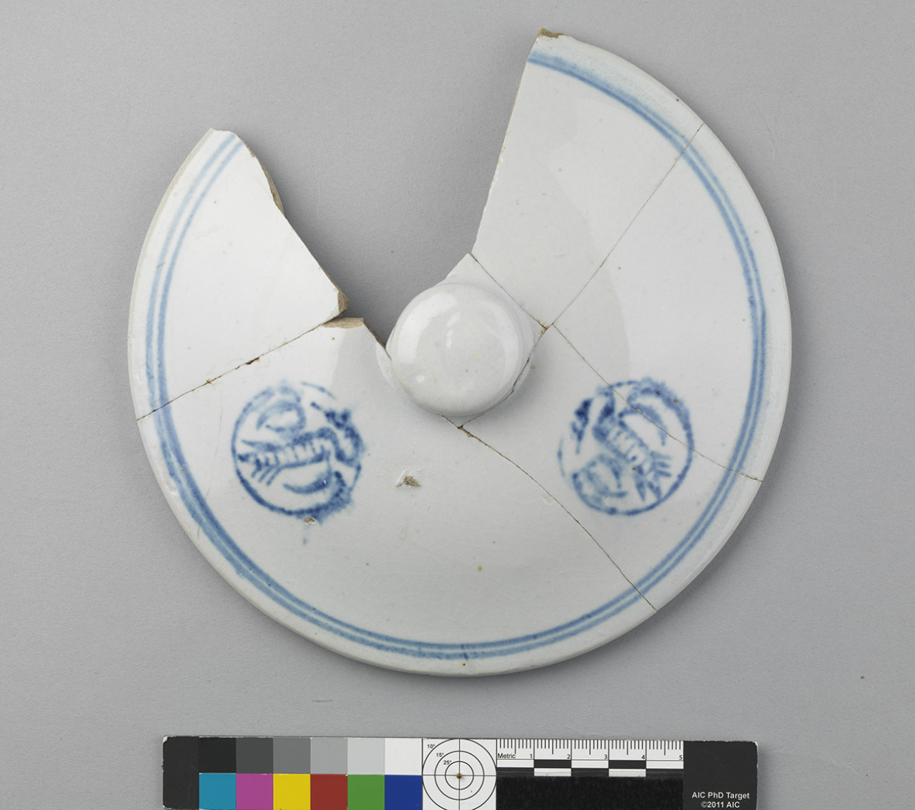 Porcelain Lid