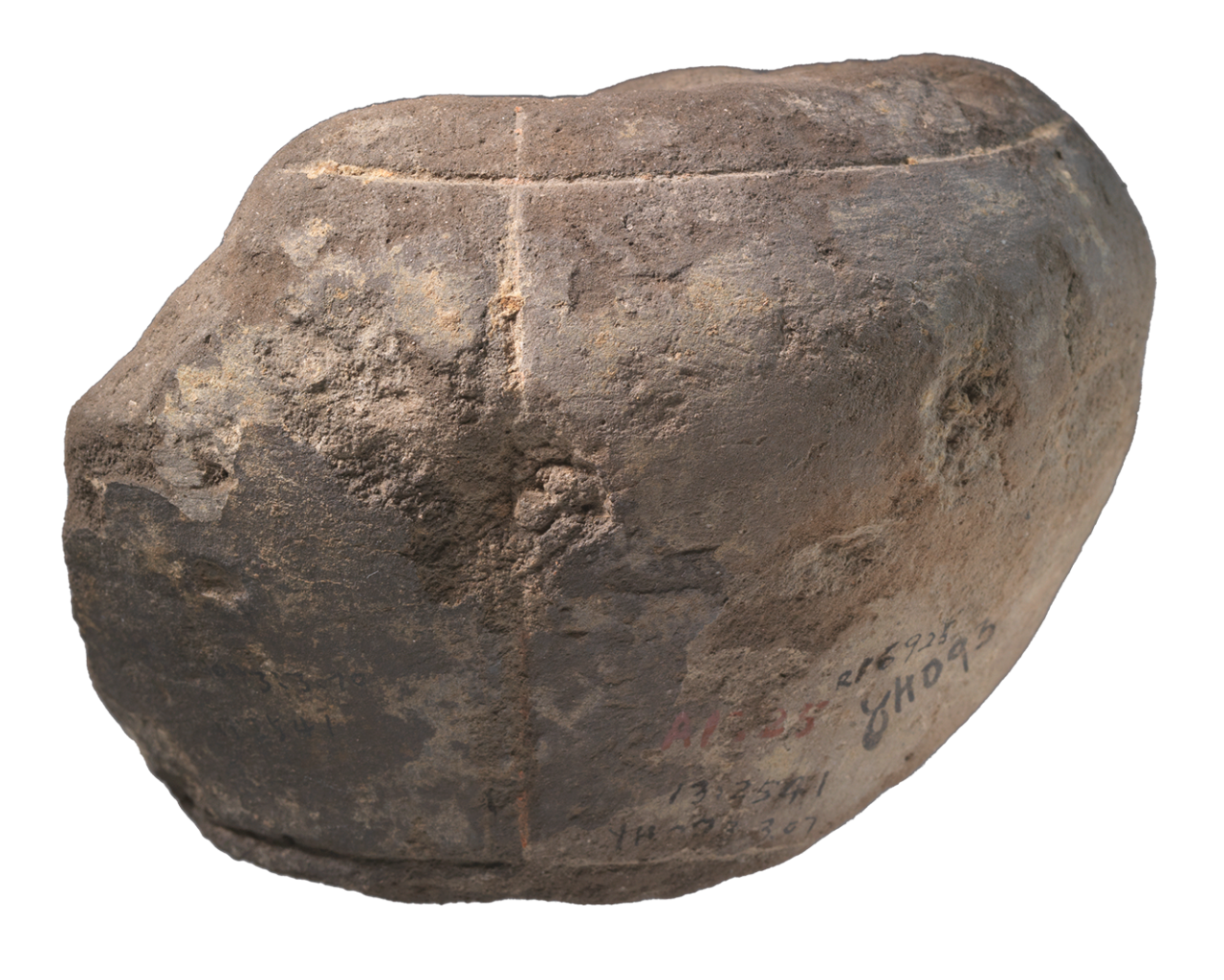 Tri-Sectioned Yu Flask and Its Clay Mold