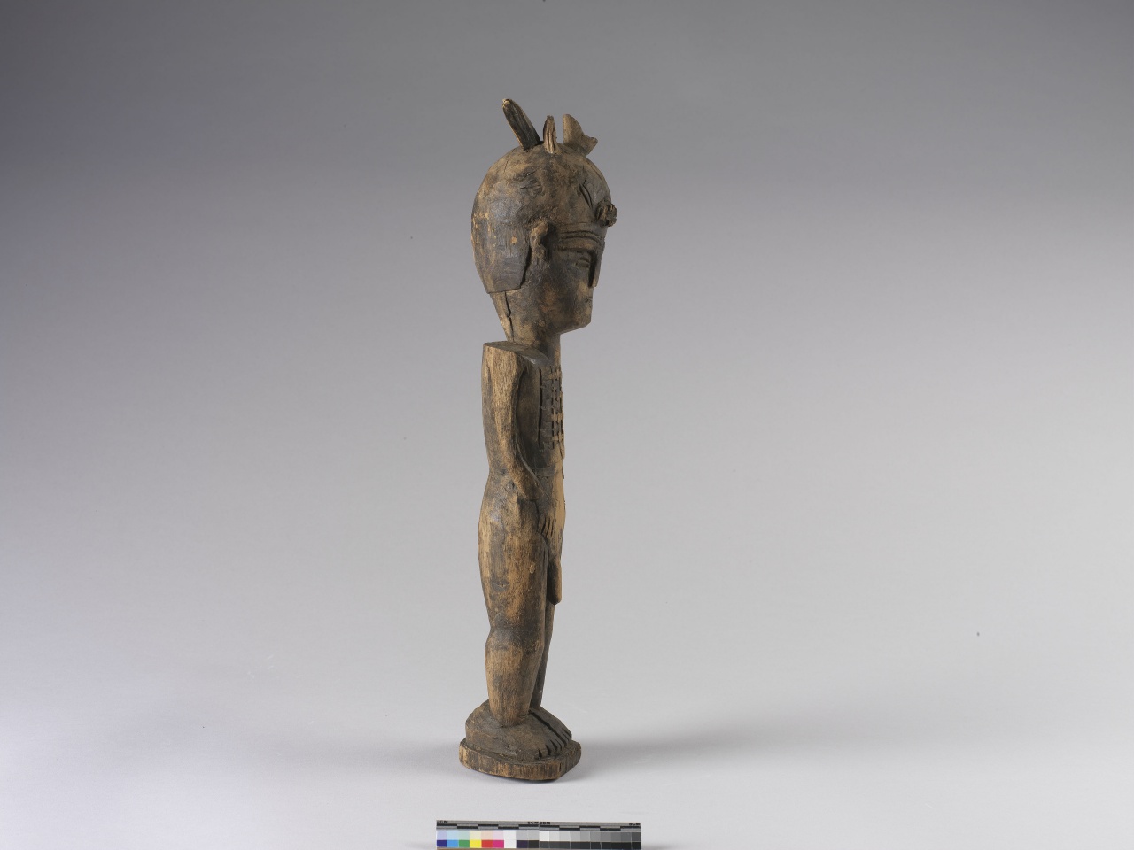 Wooden Male Statuette (Paiwan)