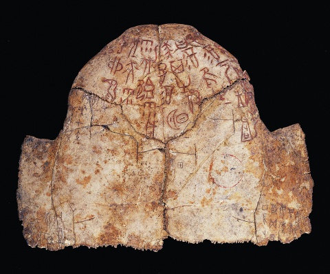 Inscribed Plastron Ping 0207