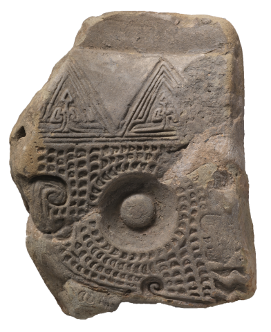 Ch&uuml;eh Vessel Mold with Owl Pattern&nbsp;
