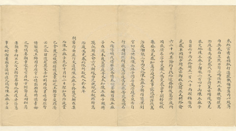 Routine Memorial for Reporting the Case of Fraud at the Examination Grounds and Administered Punishments