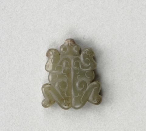 Jade Frog Pendant