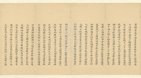 Routine Memorial for Reporting the Case of Fraud at the Examination Grounds and Administered Punishments