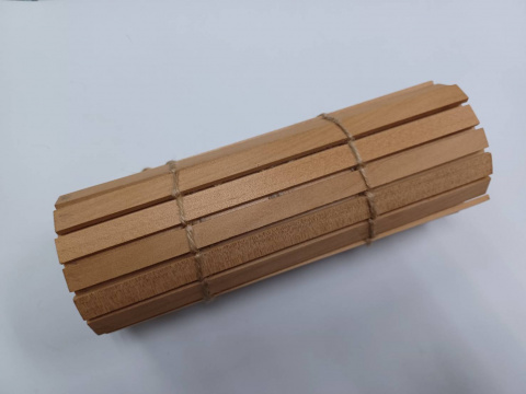 簡冊的收卷與懸掛（仿製品）