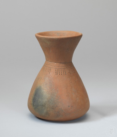 Jar with Angular Shoulder and Flat Bottom