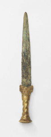 Bronze Sword with Gold Hilt
