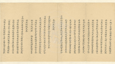 Routine Memorial for Reporting the Case of Fraud at the Examination Grounds and Administered Punishments