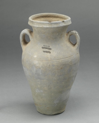 Two-Handled Pottery Jars (2 Items)
