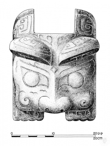 Marble Sculpture of a Kneeling Anthropomorphic Figure with a Tiger Head
