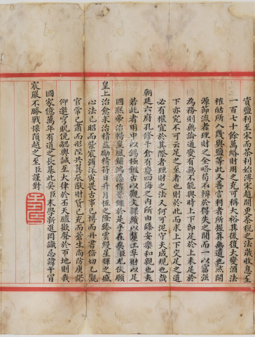 Palace Examination Paper by Niu Yuankai, the 3rd-Ranked in the 2nd Category