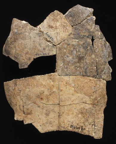 Inscribed Plastron Ping 0059