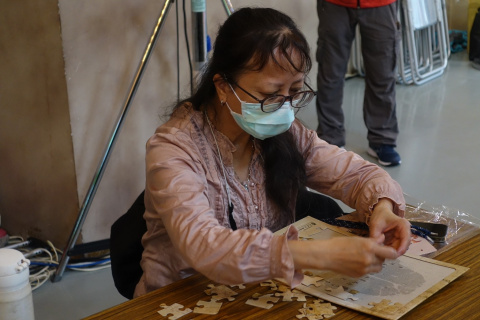 “Assembling Oracle Bones, Puzzling Out Secrets” Jigsaw Puzzle Workshop - 臺北聯醫111年失智月活動