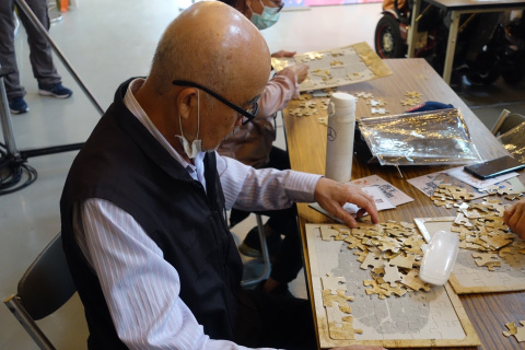 “Assembling Oracle Bones, Puzzling Out Secrets” Jigsaw Puzzle Workshop - 臺北聯醫111年失智月活動
