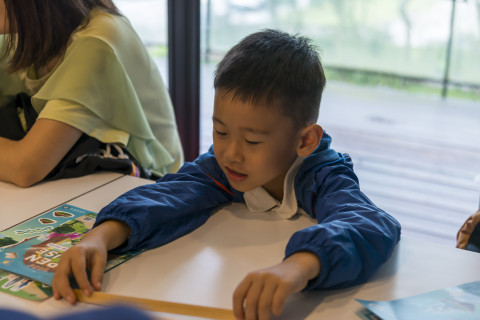 邊聊漢簡、編寫木簡 - 2024中研院Open House（10/12兒童科普日）