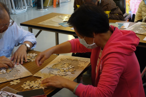 “Assembling Oracle Bones, Puzzling Out Secrets” Jigsaw Puzzle Workshop - 臺北聯醫111年失智月活動