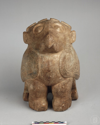 Approaching National Treasures: Marble Sculpture of a Standing Owl