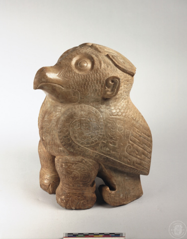 Approaching National Treasures: Marble Sculpture of a Standing Owl