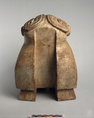 Approaching National Treasures: Marble Sculpture of a Standing Owl