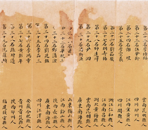 李鴻章考第幾名？