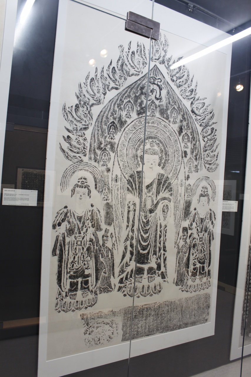 BUDDHIST STATUARY STELES