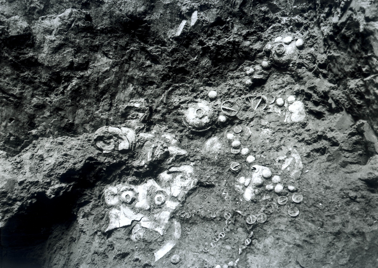 Bronze Human (Animal) Face Ornaments