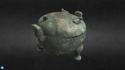 3D考古文物櫥窗