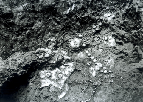 Bronze Human (Animal) Face Ornaments