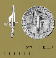 Bronze Mirror excavatedfrom Tomb M1005 in Hsi-pei-kang