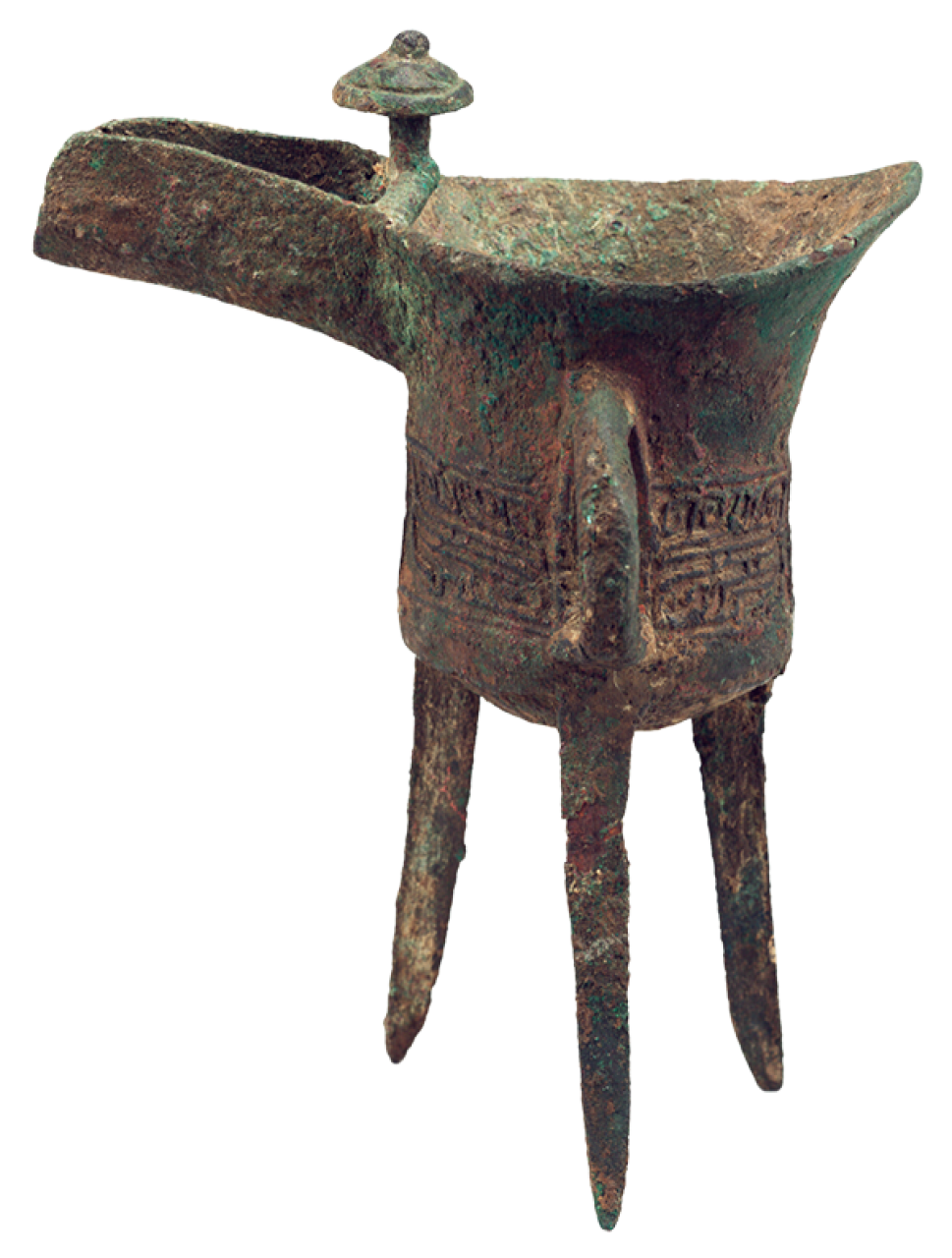 殷墟一期爵的母模