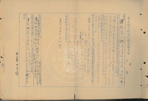 職員名錄
