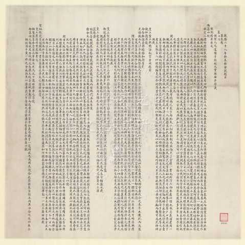 乾隆二十八年癸未科會試第三場題目