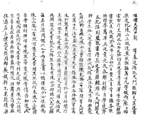 刑部為私造假監照事