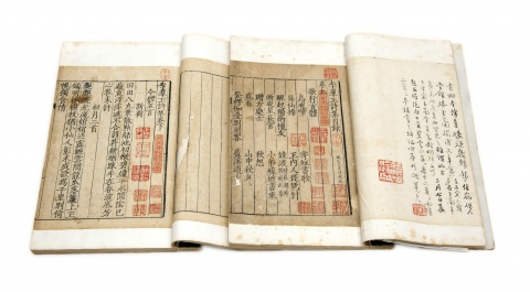 白虎通徳論二巻四冊| 中研院歷史語言研究所歷史文物陳列館 白虎通徳論二巻四冊| 中研院歷史語言研究所歷史文物陳列館