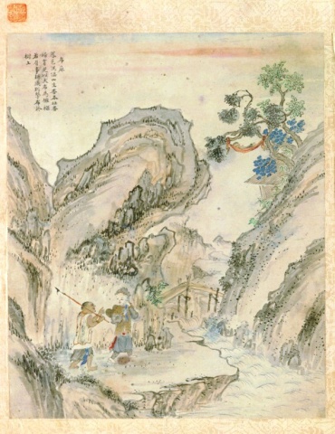 番社采風圖──布床