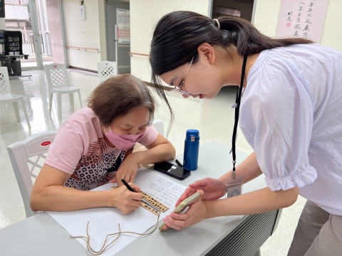 邊聊漢簡、編寫木簡 - 歷史文物陳列館X臺北市立聯合醫院