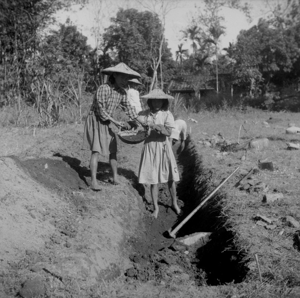 1949年大馬璘發掘B區發掘情形