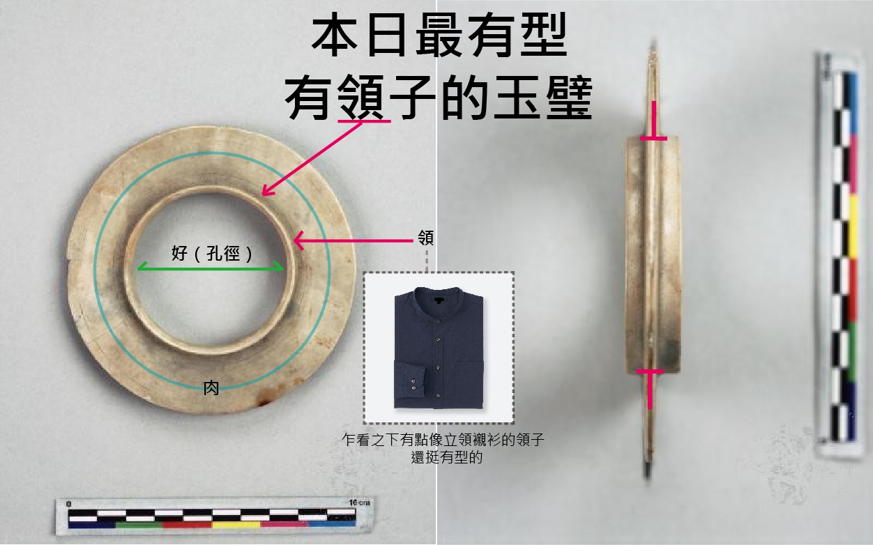 有領子的玉璧